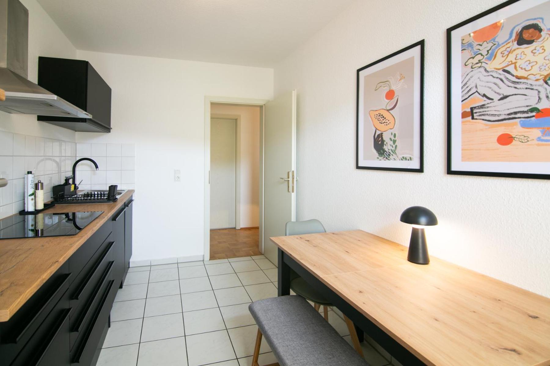 2 Zimmer, Bett Und Schlafsofa, Balkon, Waschmaschine L Leipzig Exteriör bild