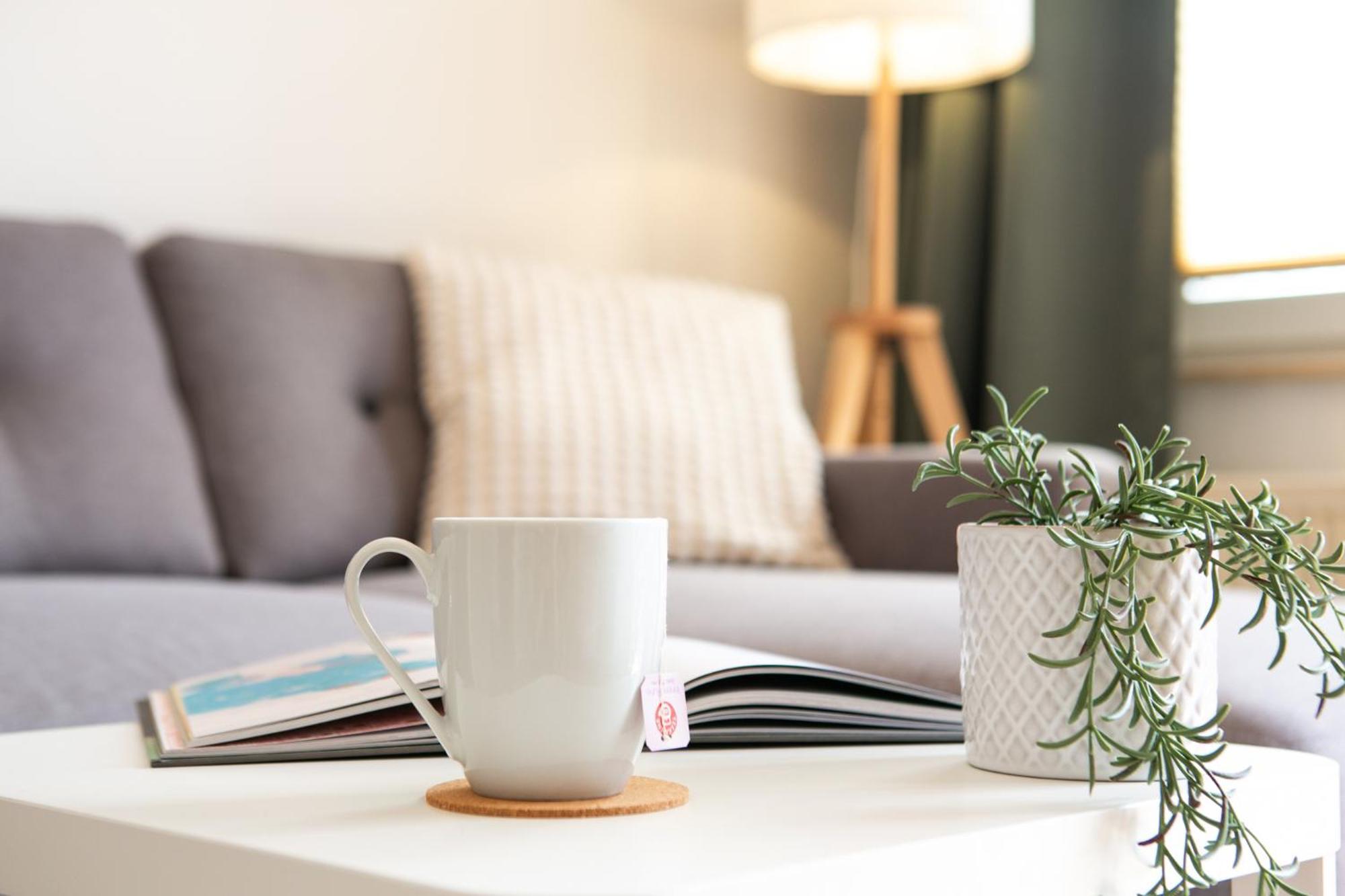 2 Zimmer, Bett Und Schlafsofa, Balkon, Waschmaschine L Leipzig Exteriör bild
